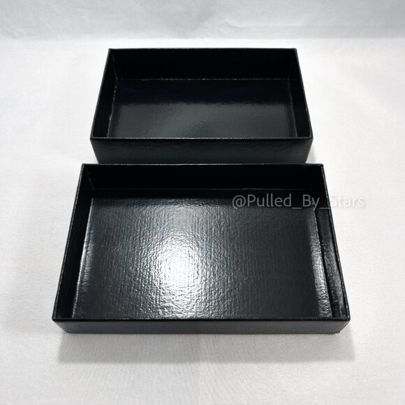 CHANEL Vintage Early '90s Black Gift Box with White Logo + Accessories - Picture 13 of 16